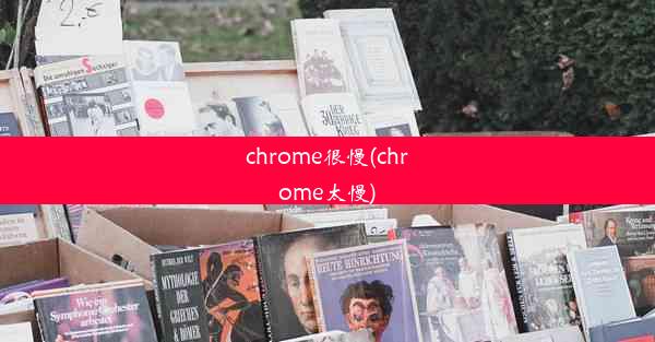 chrome很慢(chrome太慢)