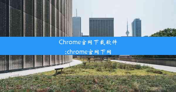 Chrome官网下载软件;chrome官网下网