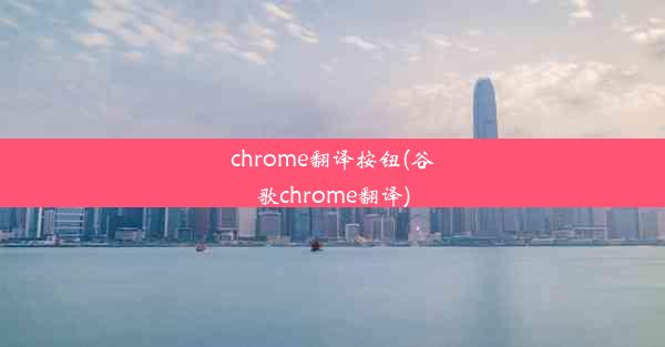 chrome翻译按钮(谷歌chrome翻译)