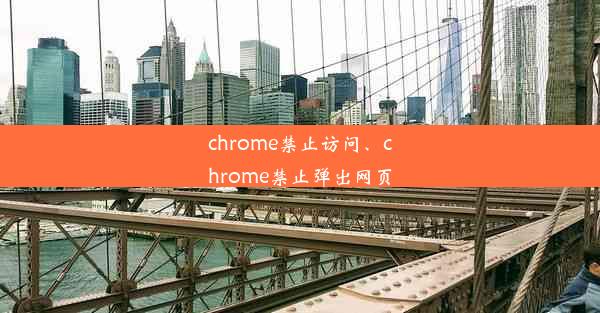 chrome禁止访问、chrome禁止弹出网页