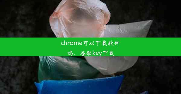 chrome可以下载软件吗、谷歌key下载