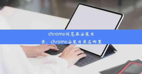 chrome浏览器安装目录、chrome安装目录在哪里