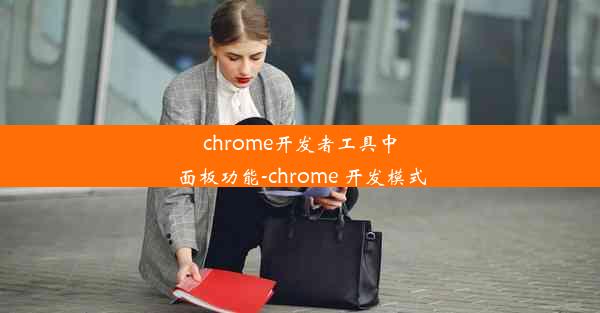 chrome开发者工具中面板功能-chrome 开发模式