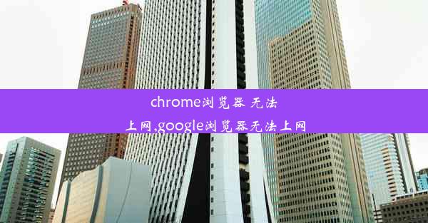 chrome浏览器 无法上网,google浏览器无法上网