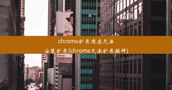 chrome扩展商店无法安装扩展(chrome无法扩展插件)