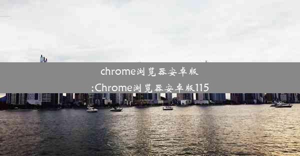 chrome浏览器安卓版;Chrome浏览器安卓版115