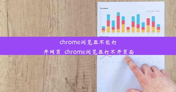 chrome浏览器不能打开网页_chrome浏览器打不开页面