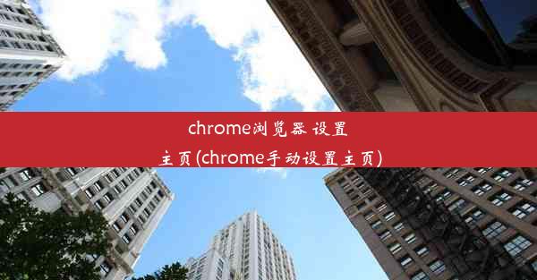 chrome浏览器 设置主页(chrome手动设置主页)