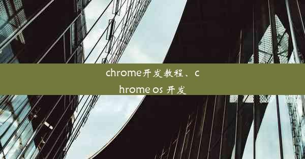 chrome开发教程、chrome os 开发