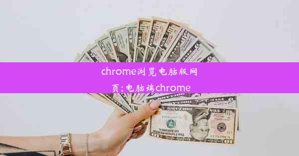 chrome浏览电脑版网页;电脑端chrome