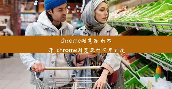 chrome浏览器 打不开_chrome浏览器打不开百度