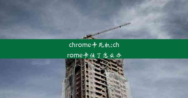 chrome卡死机;chrome卡住了怎么办