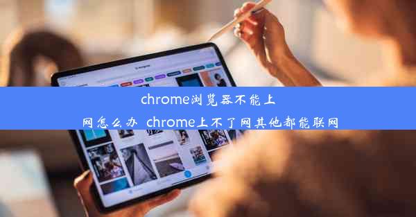 chrome浏览器不能上网怎么办_chrome上不了网其他都能联网