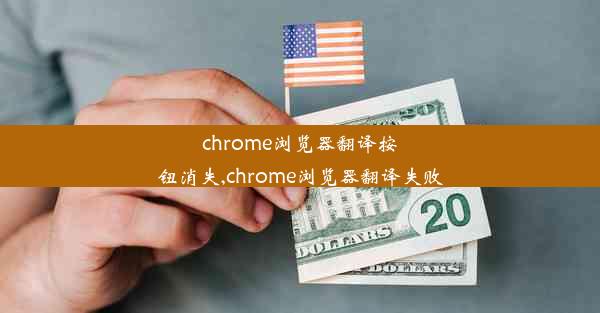 chrome浏览器翻译按钮消失,chrome浏览器翻译失败