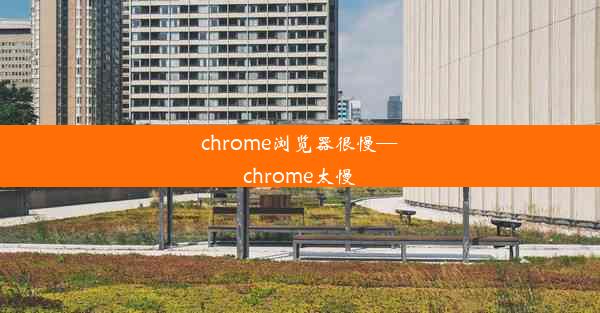 chrome浏览器很慢—chrome太慢