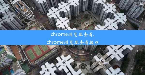 chrome浏览器查看,chrome浏览器查看接口