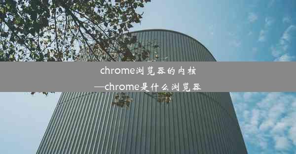 chrome浏览器的内核—chrome是什么浏览器