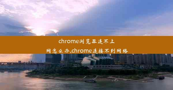 chrome浏览器连不上网怎么办,chrome连接不到网络