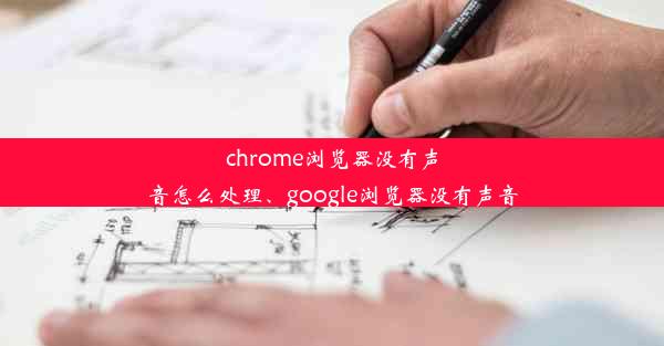 chrome浏览器没有声音怎么处理、google浏览器没有声音