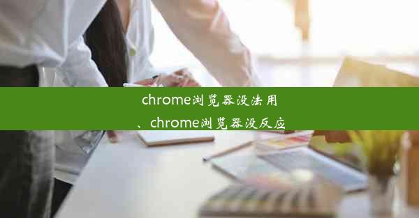 chrome浏览器没法用、chrome浏览器没反应