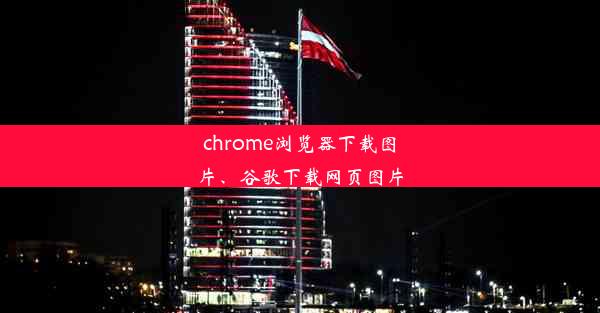 chrome浏览器下载图片、谷歌下载网页图片