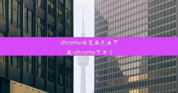 chrome浏览器无法下载-chrome下不了