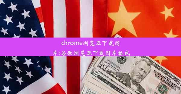 chrome浏览器下载图片;谷歌浏览器下载图片格式