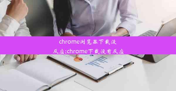 chrome浏览器下载没反应;chrome下载没有反应