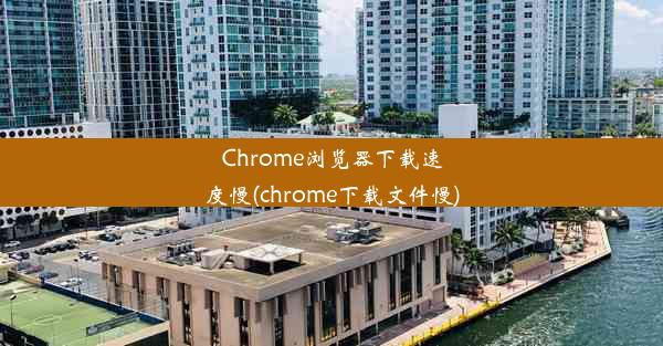 Chrome浏览器下载速度慢(chrome下载文件慢)