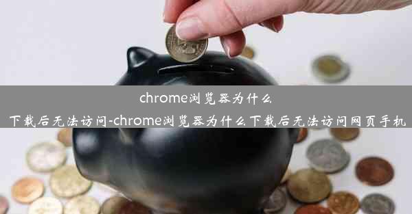 chrome浏览器为什么下载后无法访问-chrome浏览器为什么下载后无法访问网页手机