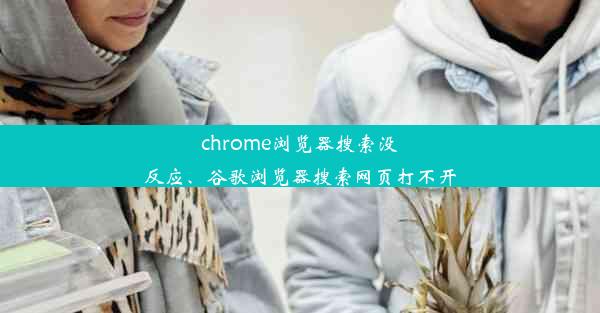 chrome浏览器搜索没反应、谷歌浏览器搜索网页打不开