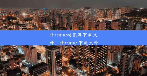 chrome浏览器下载文件、chrome 下载文件