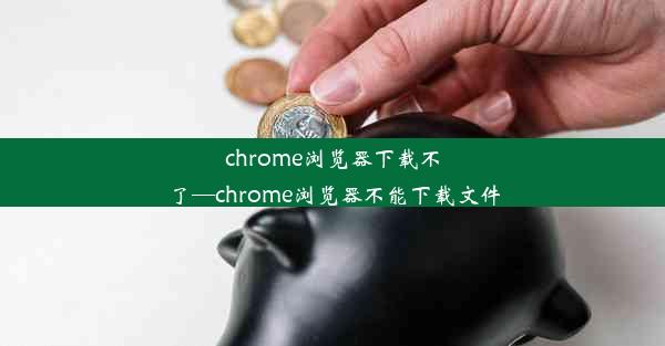 chrome浏览器下载不了—chrome浏览器不能下载文件