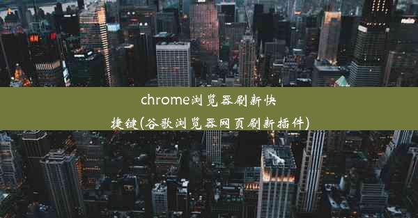 chrome浏览器刷新快捷键(谷歌浏览器网页刷新插件)