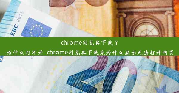 chrome浏览器下载了为什么打不开_chrome浏览器下载完为什么显示无法打开网页