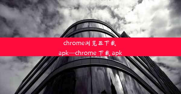 chrome浏览器下载 apk—chrome 下载 apk