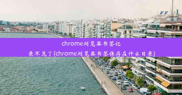 chrome浏览器书签记录不见了(chrome浏览器书签保存在什么目录)