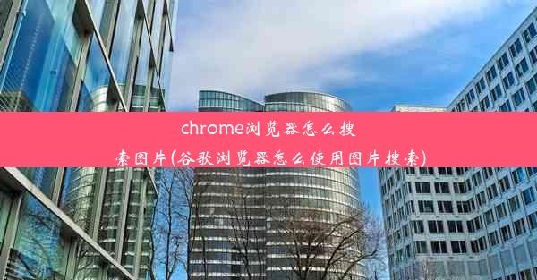 chrome浏览器怎么搜索图片(谷歌浏览器怎么使用图片搜索)