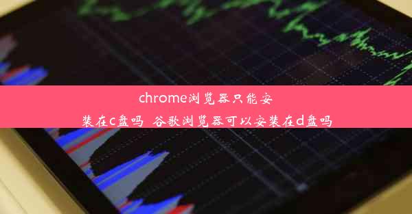 chrome浏览器只能安装在c盘吗_谷歌浏览器可以安装在d盘吗