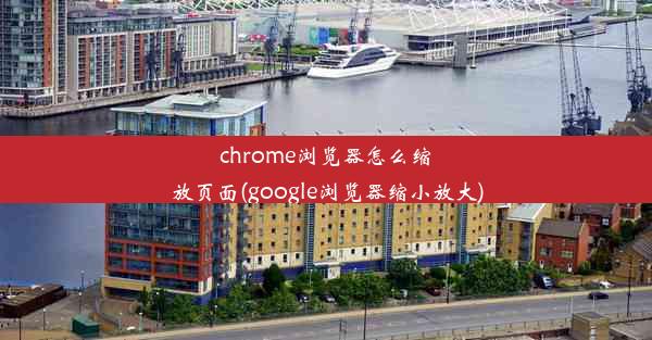 chrome浏览器怎么缩放页面(google浏览器缩小放大)