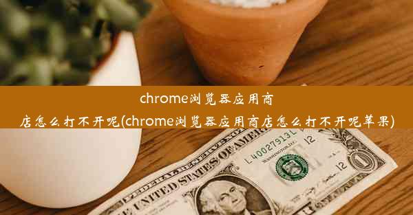 chrome浏览器应用商店怎么打不开呢(chrome浏览器应用商店怎么打不开呢苹果)