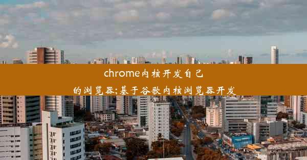 chrome内核开发自己的浏览器;基于谷歌内核浏览器开发