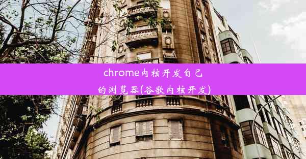 chrome内核开发自己的浏览器(谷歌内核开发)