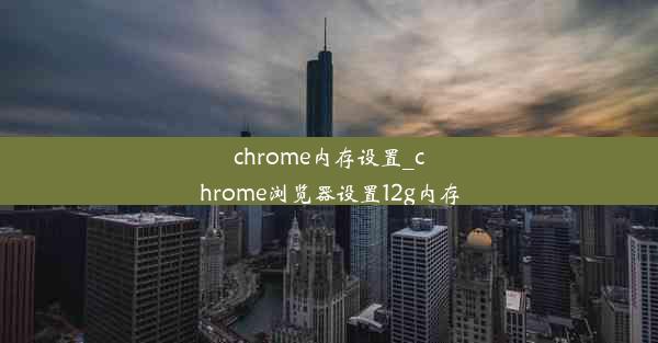 chrome内存设置_chrome浏览器设置12g内存