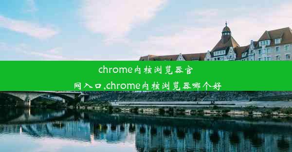 chrome内核浏览器官网入口,chrome内核浏览器哪个好