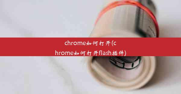 chrome如何打开(chrome如何打开flash插件)