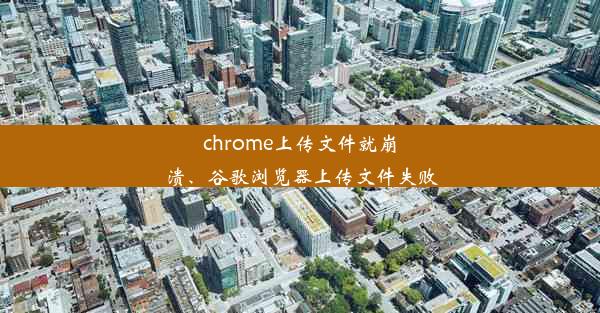 chrome上传文件就崩溃、谷歌浏览器上传文件失败