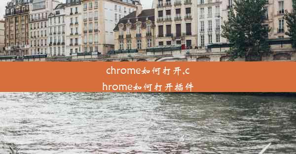 chrome如何打开,chrome如何打开插件