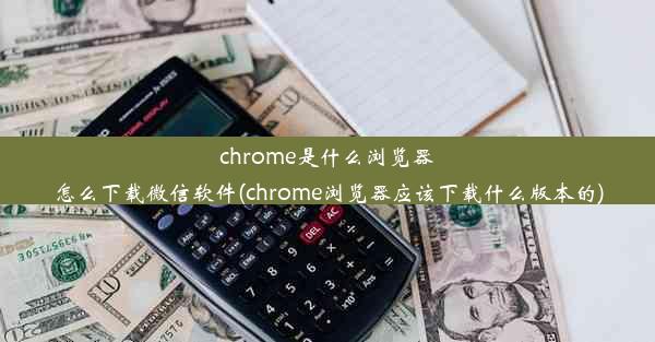 chrome是什么浏览器怎么下载微信软件(chrome浏览器应该下载什么版本的)