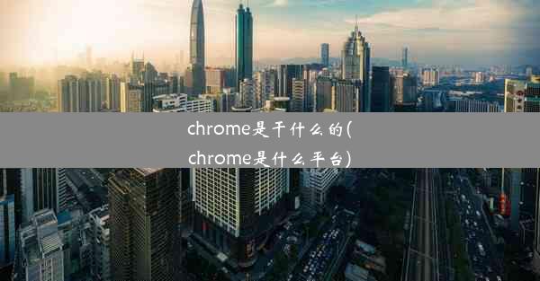 chrome是干什么的(chrome是什么平台)